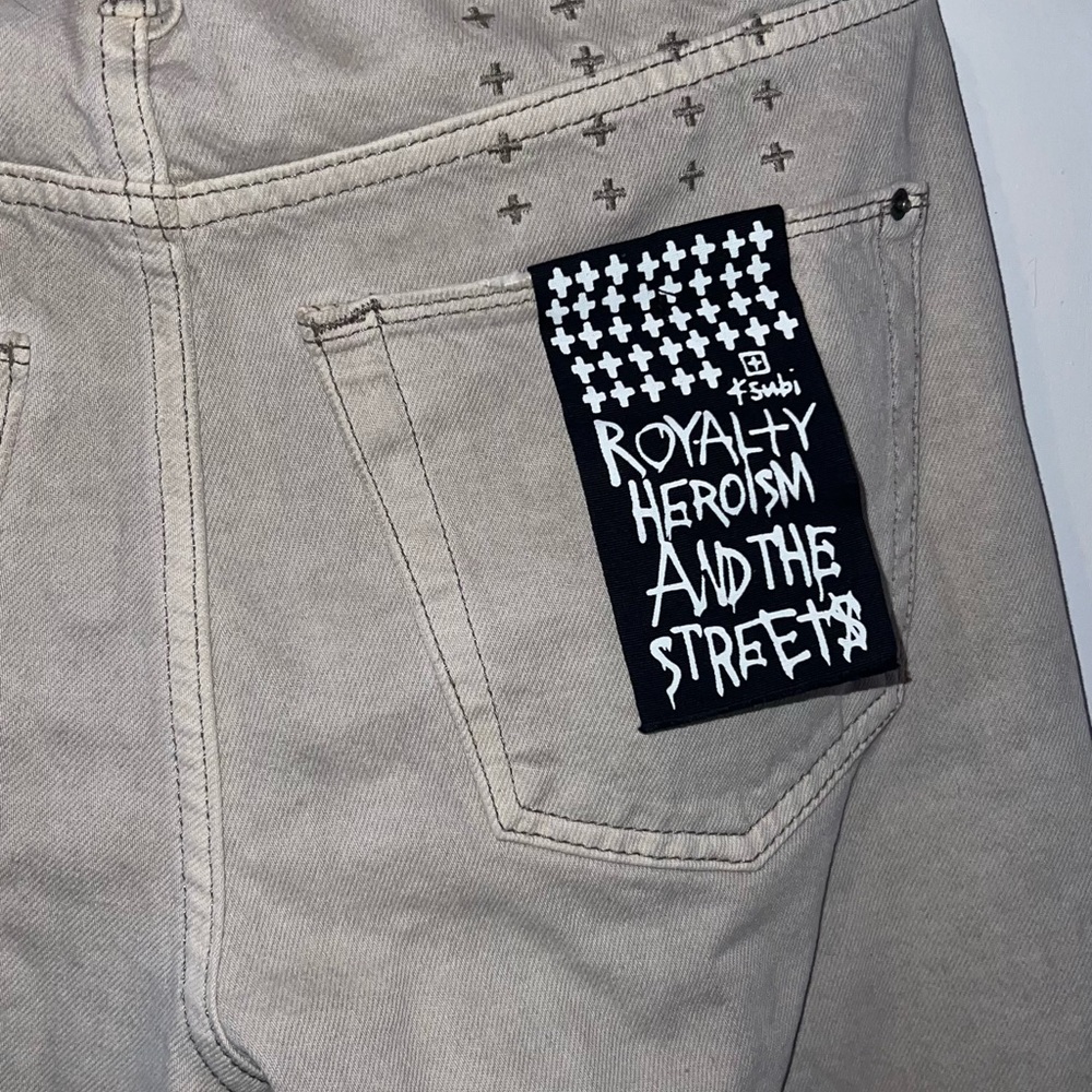 Ksubi Cream Men's Jeans